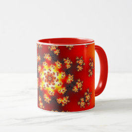 Taza Flores de flores de cerezo