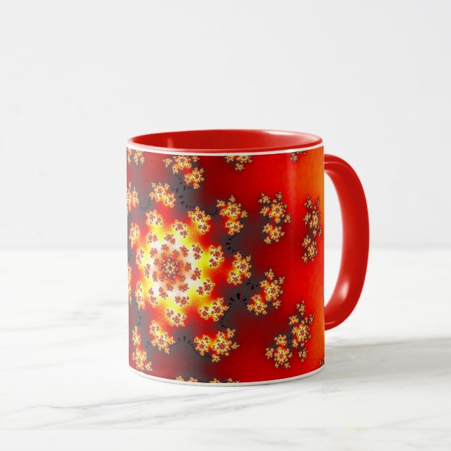 Taza Flores de flores de cerezo (Anverso derecho)