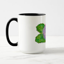 Taza Flores de Hortensia