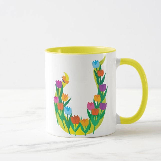 Taza Flores de la primavera (Derecha)