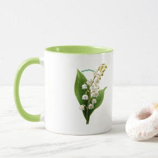 Taza Flores de lirio de valle