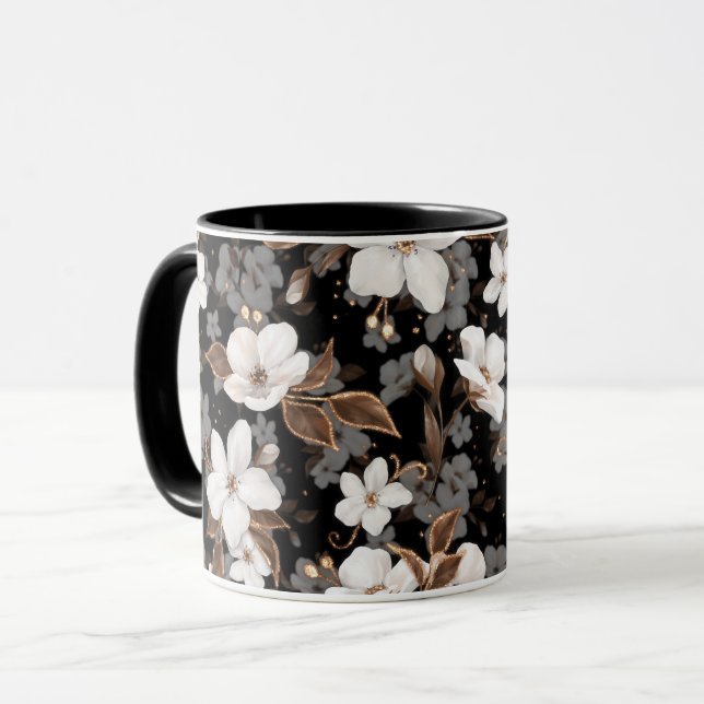 Taza Flores de manzana (Anverso izquierdo)