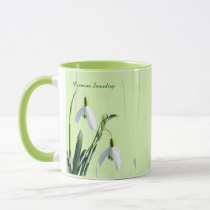 Taza Flores de nieve comunes