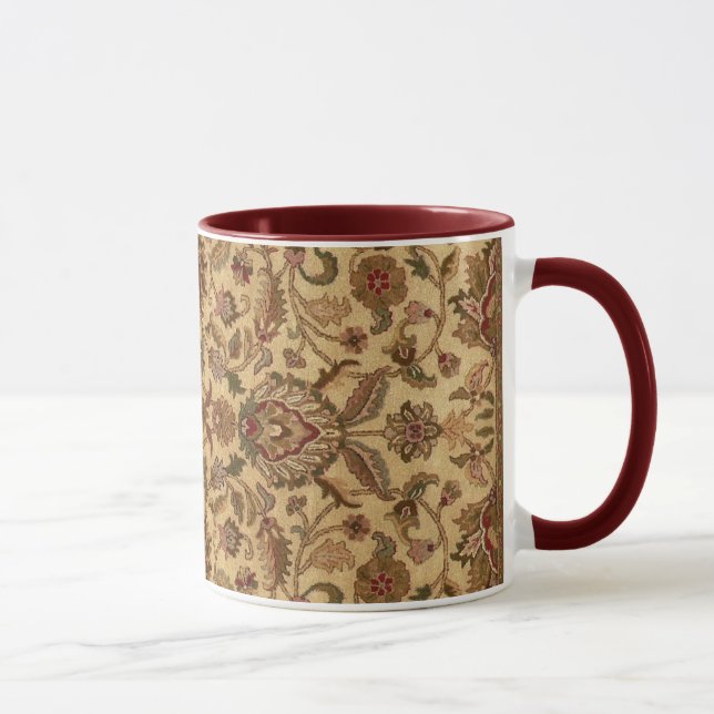 Taza Flores de oro Tapasterio oriental árabe (Derecha)