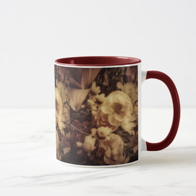 Taza Flores de Perla (Derecha)