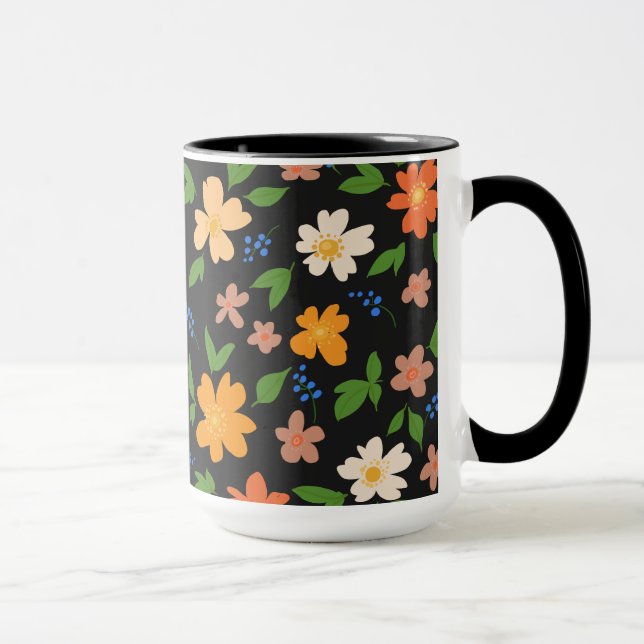 Taza Flores de primavera (Derecha)