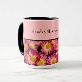 Taza Flores de primavera de personalizable