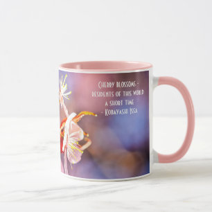 Taza Flores de Sakura alegres