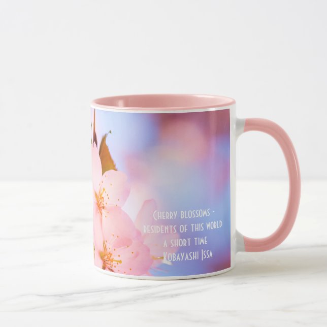 Taza Flores de Sakura Delicadas (Derecha)