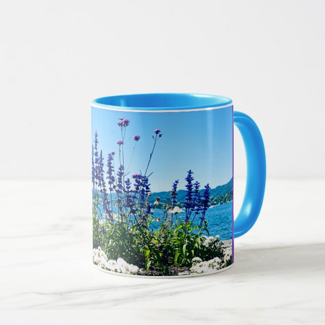 Taza Flores del lago de Zúrich (Anverso derecho)