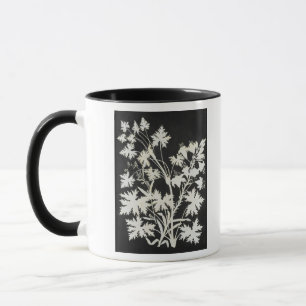 Taza Flores en silueta