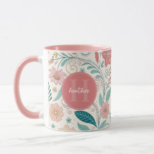 Taza Flores extravagantes y mugs