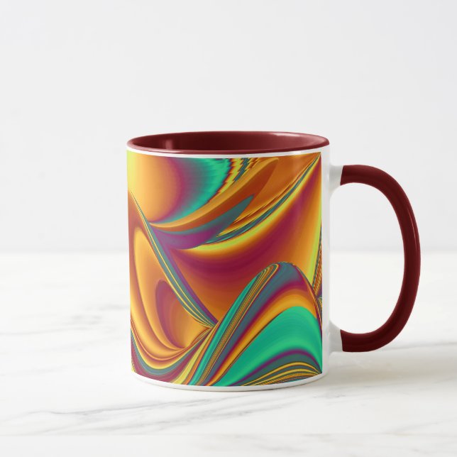 Taza Flores Mágicas de Primavera Verano Otoño (Derecha)