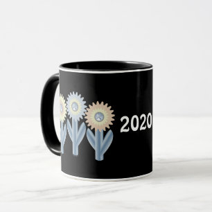 Taza Flores mecánicas