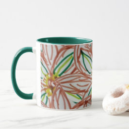 Taza Flores Modernas