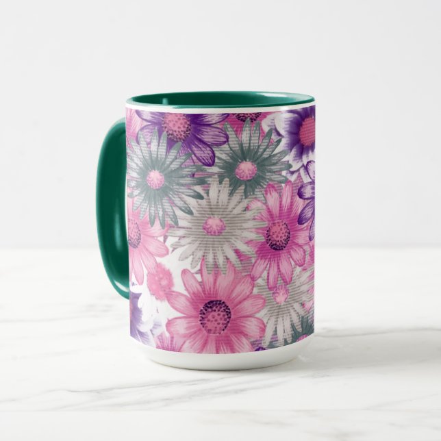 Taza Flores Mug (Anverso izquierdo)