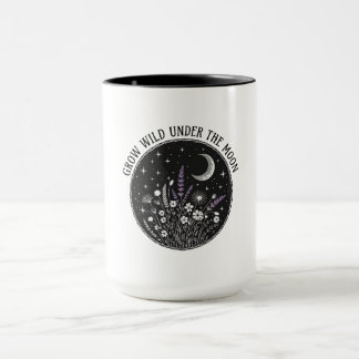 Taza flores nocturnas estrelladas