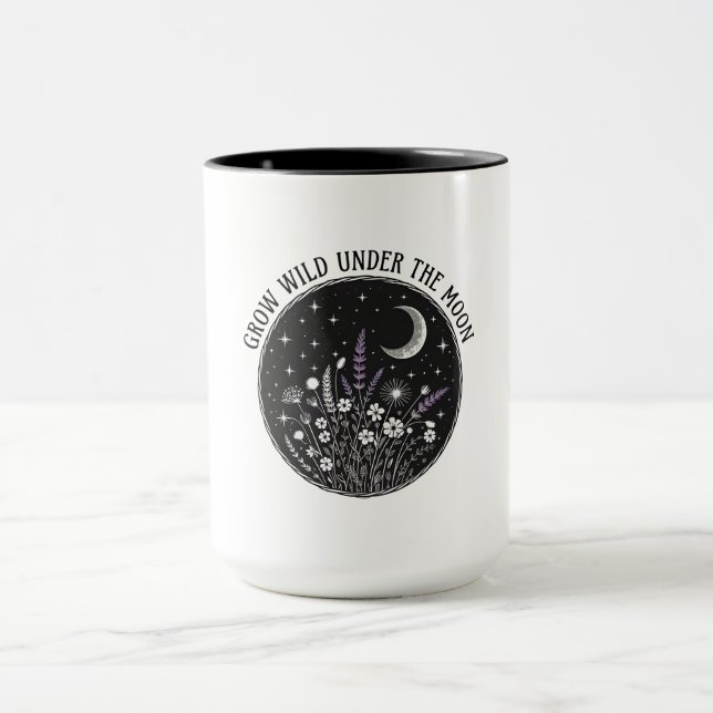 Taza flores nocturnas estrelladas (Centro)