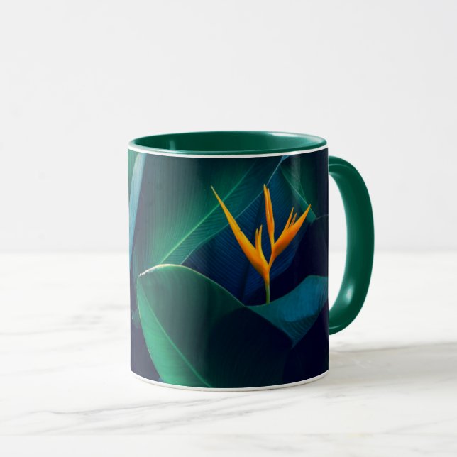 Taza Flores | Pájaro del paraíso (Anverso derecho)