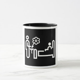 Taza Flores Para Un Paciente Mug