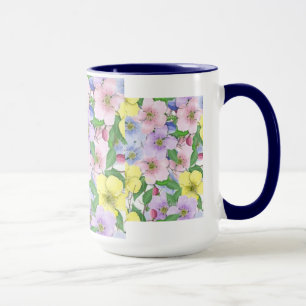 Taza Flores Pastel - Mug