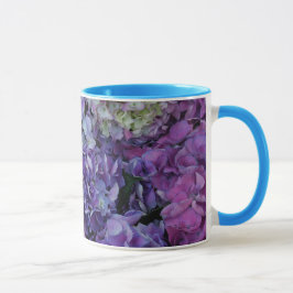 Taza Flores púrpuras