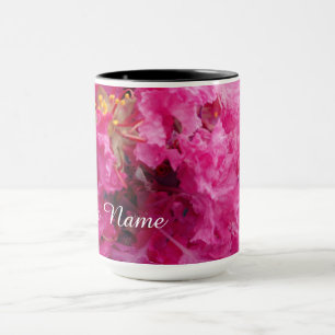 Taza Flores rosas Flores Flores Flores Personalizadas N