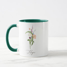 Taza Flores salvajes esperanza