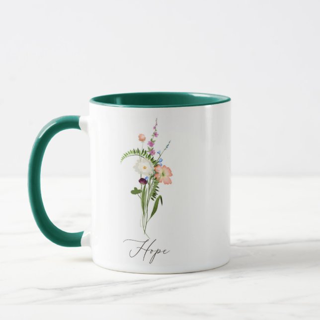 Taza Flores salvajes esperanza (Izquierda)