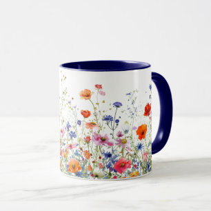Taza Flores silvestres