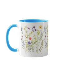 Flores silvestres. Bonita pantalla