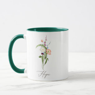 Taza Flores silvestres Esperanza
