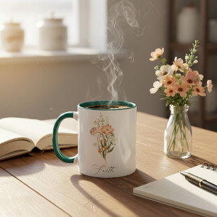 Taza Flores silvestres fe  
