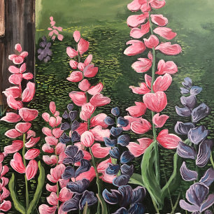 Taza Flores silvestres Mug de arte original