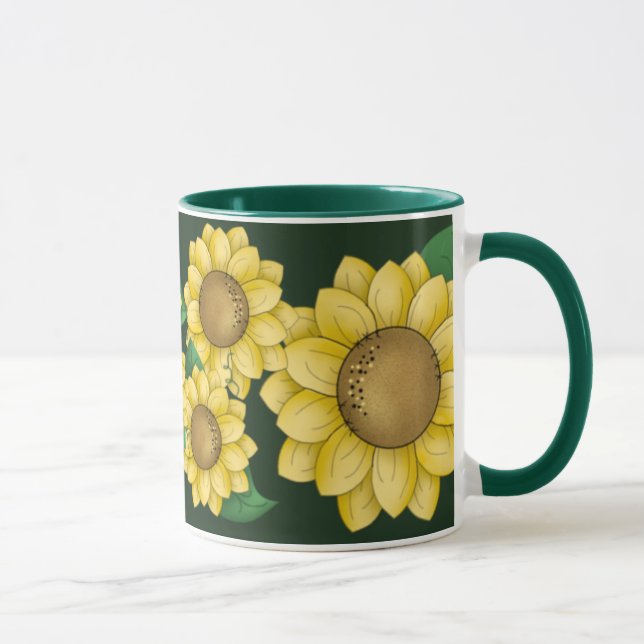 Taza Flores soleadas (Derecha)