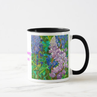 Taza Flores susurrantes