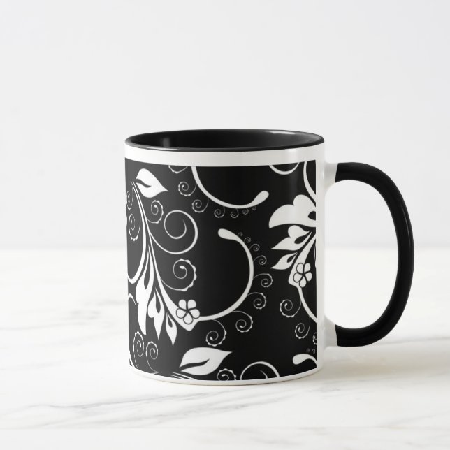 Taza flores vintage (Derecha)