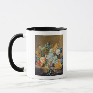 Taza Flores y fruta
