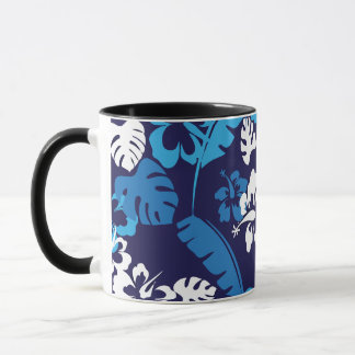 Taza Flores Y Plantas De Hawái