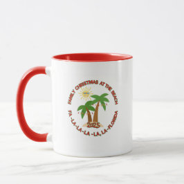 Taza Florida Christmas Family Vacation Coffee Mug