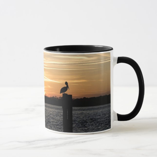 Taza Florida Sunset con Pelican (Derecha)