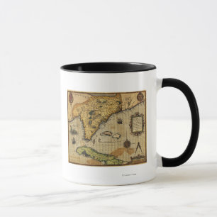 Taza FloridaPanoramic MapFlorida