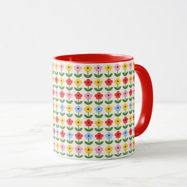 Taza Flowers (Anverso derecho)