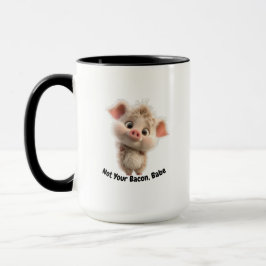 Taza Fluffy Piglet con los ojos grandes - Be Kind Go Ve