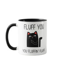 FLUFRA usted FLUFF Cat Mug