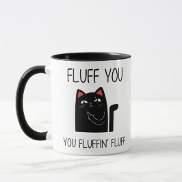 Taza FLUFRA usted FLUFF Cat Mug