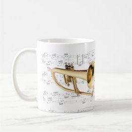 Taza - Flugelhorn con partitura