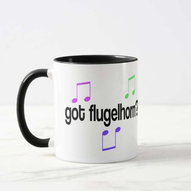 Taza Flugelhorn conseguido colorido (Izquierda)