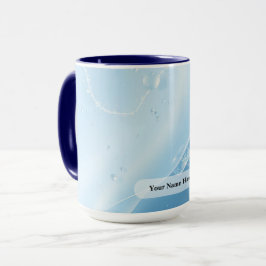 Taza Flujo de Vena de Plata Helada