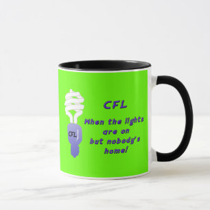 Taza fluorescente compacta de las bombillas (CFL)